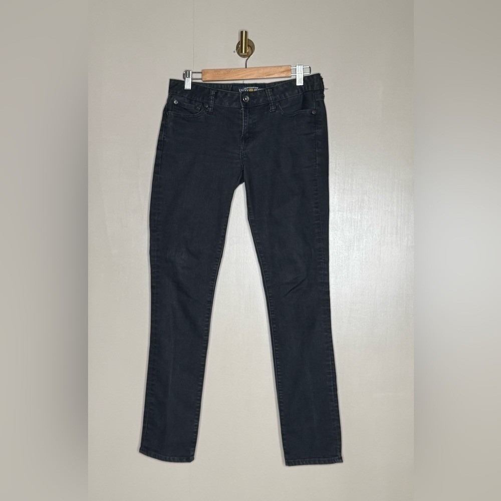 Lucky Brand Lola Skinny Jeans Size 6/28‎ Dark Wash Low Rise Stretch Denim